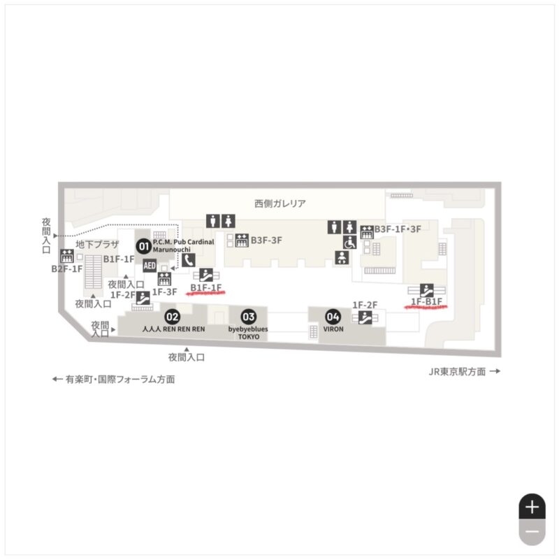 東京ビルTOKIA１階