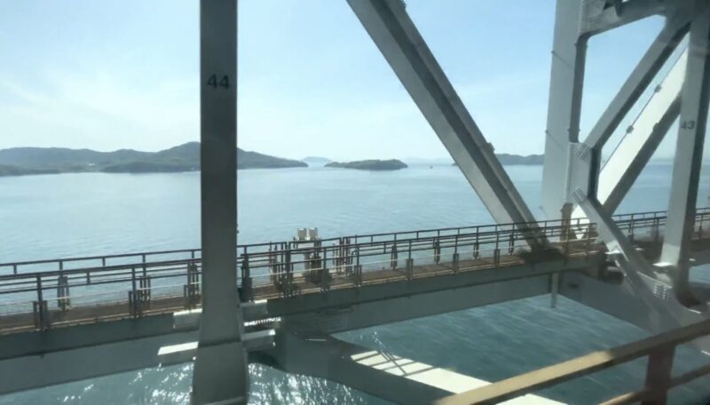 瀬戸大橋からの景色