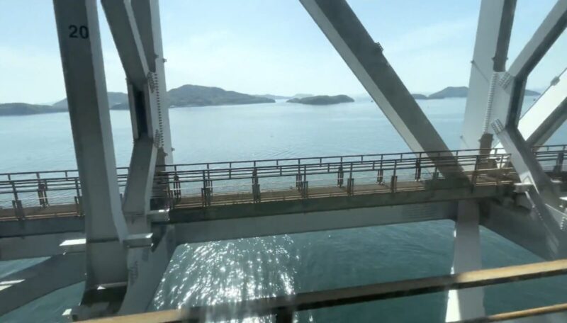 瀬戸大橋からの景色