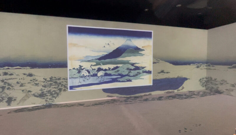 北斎渋谷アナザーストーリー会場内展示