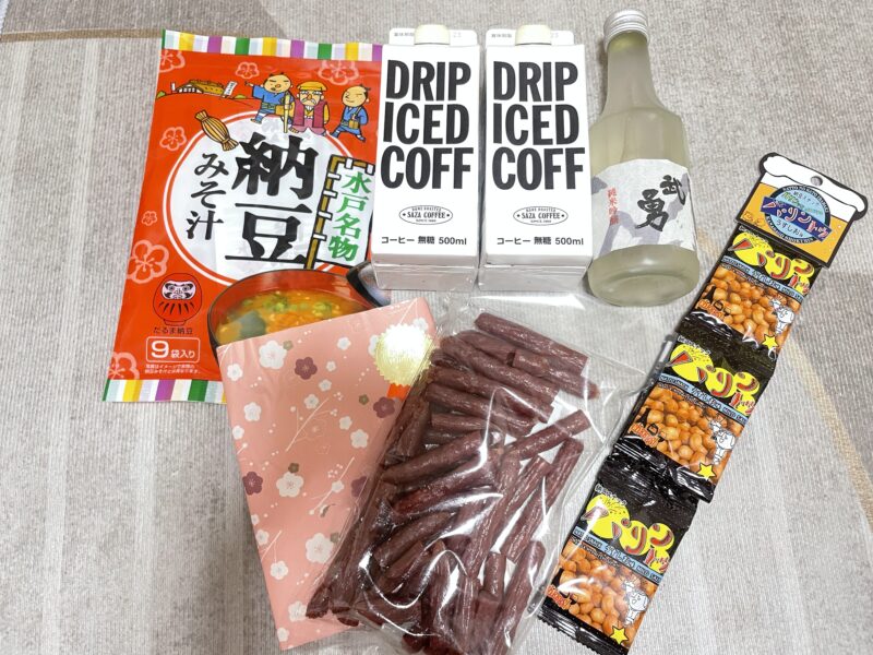 水戸駅で購入したお土産